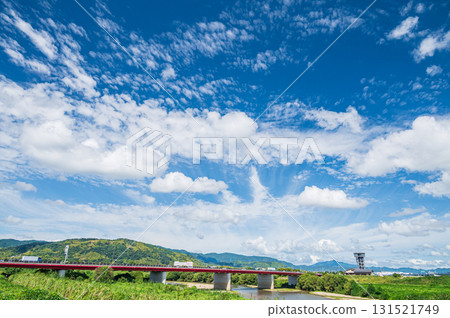 Kizugawa Miyuki Bridge Sakura Deaikan Yawata City, Kyoto Prefecture Kizugawa Miyuki Bridge Sakura Deaikan Yawata City, Kyoto Prefecture 131521749