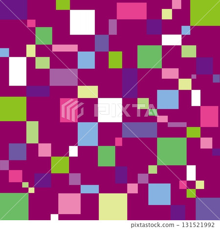 Geometric pattern, square, reddish purple Geometric pattern, square, reddish purple 131521992