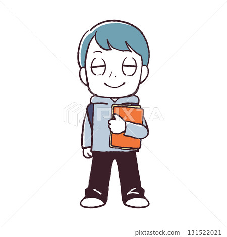 一名大學生的插圖 一名大學生的插圖 131522021