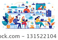 A modern coworking space concept offering flexible memberships, high-speed internet, collaborative workspaces, and professional networking opportunities, catering to freelancers, startups, and remote 131522104