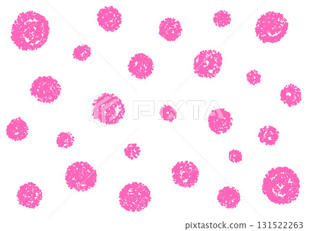 Crayon material: random polka dot background Crayon material: random polka dot background 131522263