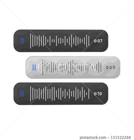 Illustration of voice message Illustration of voice message 131522288