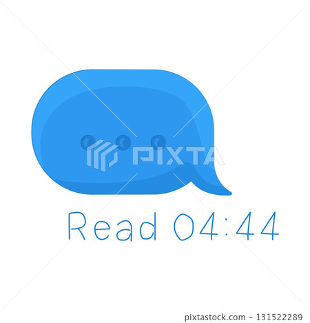 Illustration of read message Illustration of read message 131522289