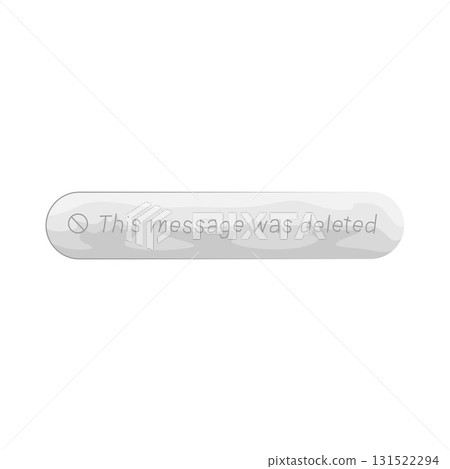 Illustration of deleted message Illustration of deleted message 131522294