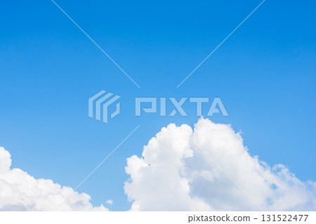 Summer blue sky and summer clouds shining in the sunlight 81 Summer blue sky and summer clouds shining in the sunlight 81 131522477