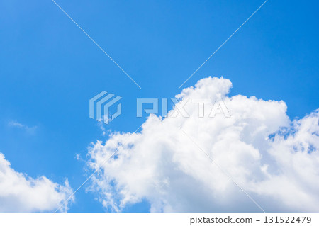 Summer blue sky and summer clouds shining in the sunlight 83 Summer blue sky and summer clouds shining in the sunlight 83 131522479