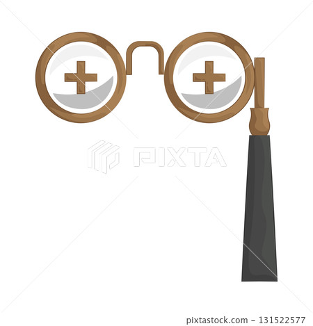 Illustration of opera glasses 131522577