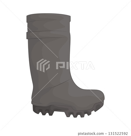 Illustration of safety boots Illustration of safety boots 131522592