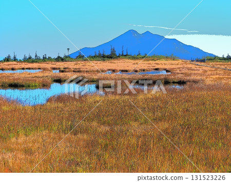 High moor and Mt. Hiuchigatake in autumn (afr20250924074728) 131523226