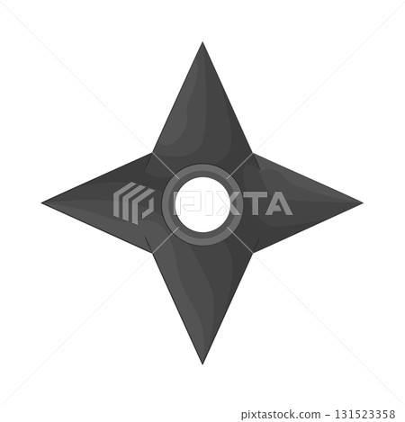 Illustration of shuriken  131523358