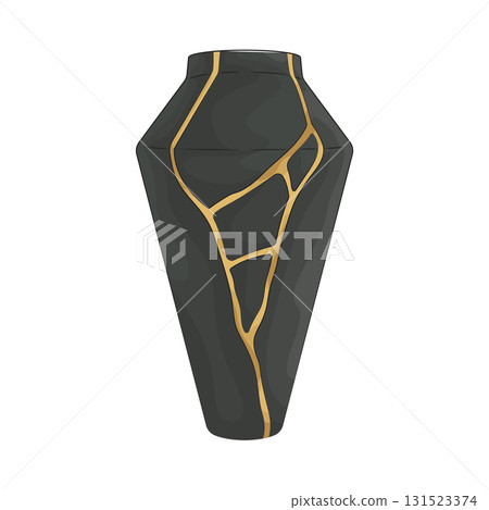 Illustration of vase 131523374