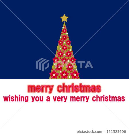 Merry Christmas Merry Christmas Christmas tree Christmas poinsettia Merry Christmas Merry Christmas Christmas tree Christmas poinsettia 131523606