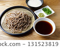 Zaru soba noodles with yam 131523819