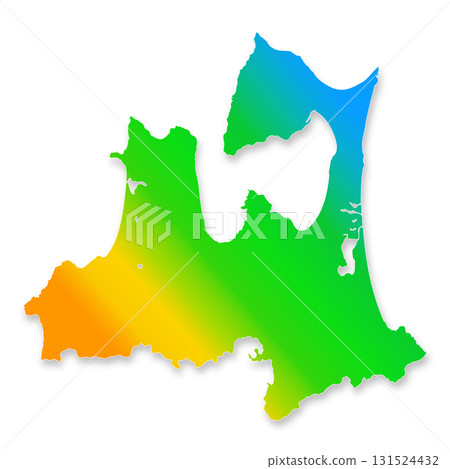 青森縣地圖 131524432