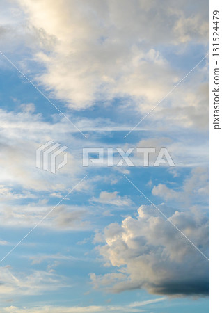 夏日天空：黃昏時的天空與雲彩 15 131524479