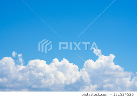 Summer blue sky and summer clouds shining in the sunshine 57 Summer blue sky and summer clouds shining in the sunshine 57 131524526