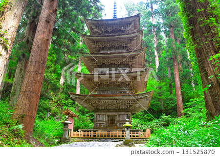 Haguroyama五層塔 131525870