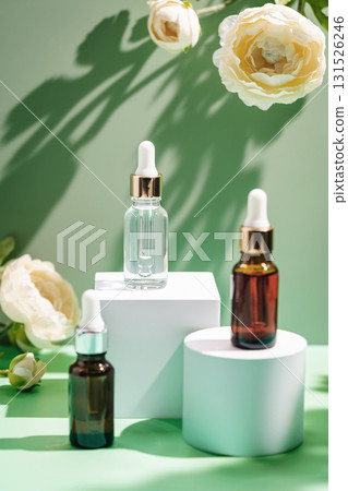 Bottle with oil or serum Bottle with oil or serum 131526246