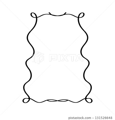 frame border line page vector vintage simple vertical 131526648