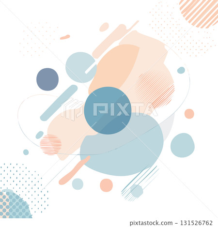 Abstract pop art color paint splash pattern background. Vector overlay geometric design of trendy Memphis 80s-90s style. Abstract pop art color paint splash pattern background. Vector overlay geometric design of trendy Memphis 80s-90s style. 131526762