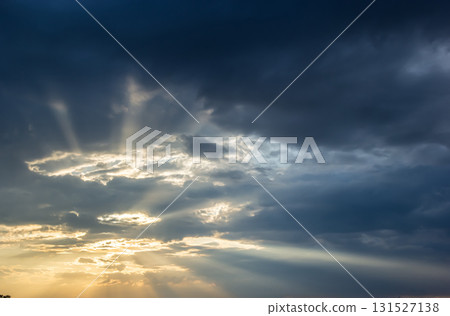 The background of beautiful sky, colorful of sky 131527138