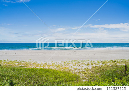 袋井市戶笠海岸風景（靜岡縣） 131527325