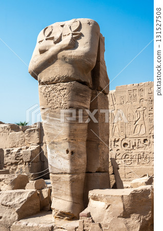 Ancient ruins of Karnak Temple in Luxor, Egypt Ancient ruins of Karnak Temple in Luxor, Egypt 131527508