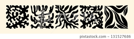 Underwater vegetation with coral and seaweed Underwater vegetation with coral and seaweed 131527686