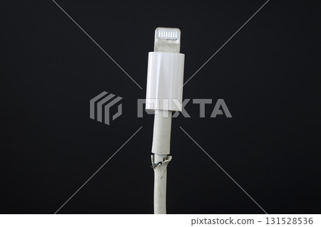 Broken cable Broken cable 131528536