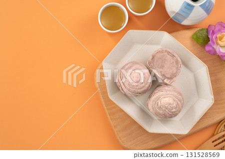中秋節 月餅 芋頭酥 中秋 Mid-Autumn Festival Moon cake げっぺい 131528569