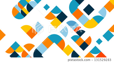 Modern geometric vector illustration design, abstract background. 131529283