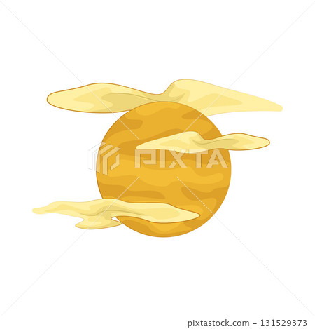 Illustration of sunset 131529373