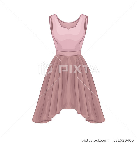 Illustration of dress Illustration of dress 131529400