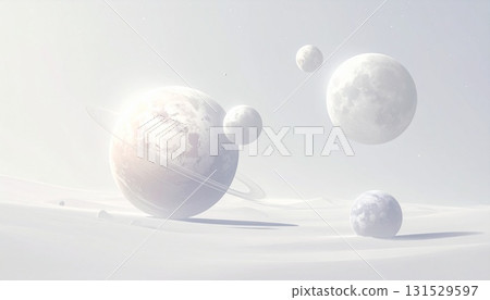 行星物體和極簡主義的幻想空間 131529597