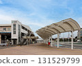 Exterior of the north exit of Makuhari Station on the Sobu Line 131529799