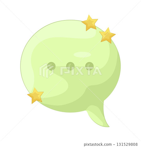 Illustration of speech bubble 131529808