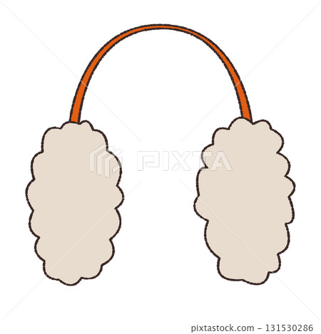 Illustration of earmuffs Illustration of earmuffs 131530286