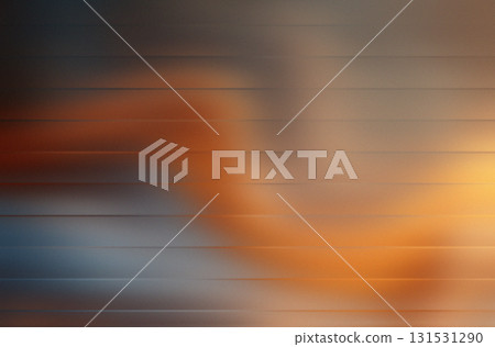 Orange Blue Gray Abstract Background Gradient Motion Blur Horizontal Texture Artistic Design 131531290