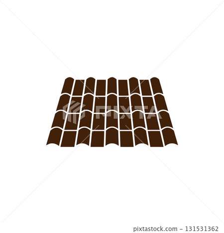 simple brown design roof tiles simple brown design roof tiles 131531362