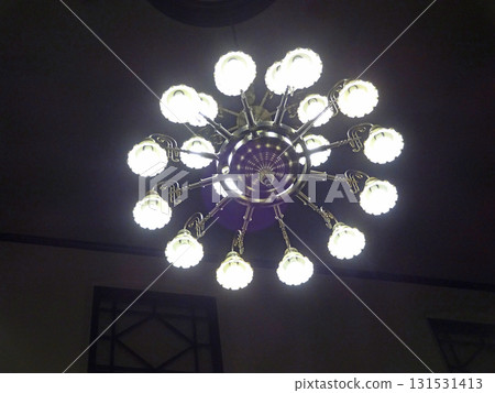 日本銀行大阪分行舊館樓梯間的吊燈 日本銀行大阪分行舊館樓梯間的吊燈 131531413