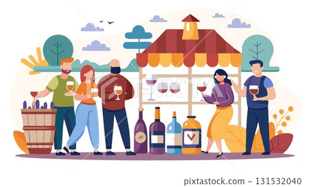 A community focused wine shop concept hosting regular wine tastings, educational workshops, and social events, fostering a sense of community among wine lovers and building a loyal following through 131532040