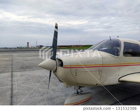 Small aircraft at Yokota Air Base 131532306