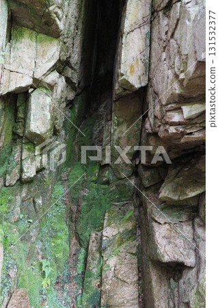 The strange rock formations of Tengu Rock and the cliffs of Onna-do in Okutsu Valley The strange rock formations of Tengu Rock and the cliffs of Onna-do in Okutsu Valley 131532377