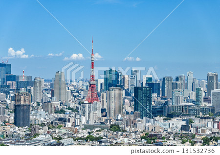 Urban image of the capital, Tokyo 131532736