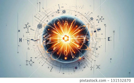 【未來的力量】核融合反應器核心中閃耀的等離子體(清潔能源CG) 【未來的力量】核融合反應器核心中閃耀的等離子體(清潔能源CG) 131532870