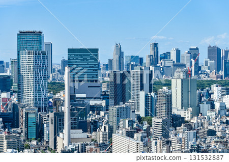 Tokyo cityscape 131532887