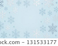 Simple snowflake background illustration 131533177
