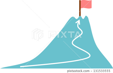 實現目標的路線圖插圖 實現目標的路線圖插圖 131533555