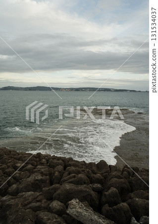 Cloudy sky and sea 131534037