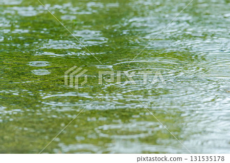 雨水落入水坑 05 雨水落入水坑 05 131535178